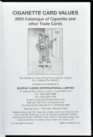 Cigarette Cards Values (Cigarettakártyák értéke). London, 2003, Murray Cards, kiadói papírkötés, ang...