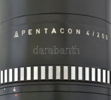 Pentacon objektív, tartótokban