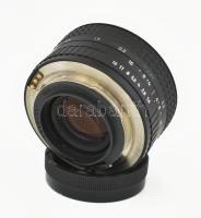 Pentacon Prakticar objektív, tokban