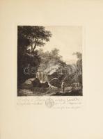 Johann Wolfgang von Goethe (1749-1832) metszése, Johann Alexander Thiele (1685-1752) festménye után:...