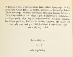 Heltai Gáspár: Ponciánus császár históriája. Nemeskürty István Gondozásában és tanumányával az 1633-...