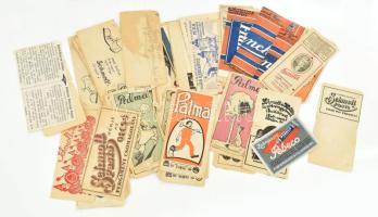 cca 80 darab számolócédula, cca 1920-1940, változó állapotban