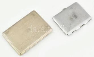 2 darab cigarettatárca, kopással