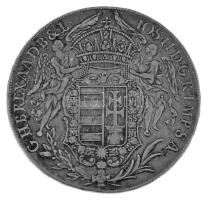 1783B Tallér Ag "II. József" (27,97g) T:VF szennyeződés / Hungary 1783B Thaler "Josep...