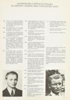 Kondor Béla (1931-1972). Oeuvre-katalógus. Bp., 1984, Magyar Nemzeti Galéria. Fekete-fehér és színes...