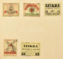 Több mint 1700 darabos tartalmas gyufacímke gyűjtemény. magyar és külföldi, közötte háború előtti magyarok is. Albumlapokon