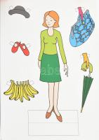 Tamás István: Ruha teszi az embert avagy a munkaruhák története. hn., 2001,ABOVO. Benne két kivághat...