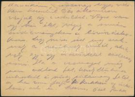 1940 10f díjjegyes levelezőlap "DÉS VISSZATÉRT" és "M.KIR. POSTA 209" bélyegzése...