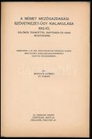 Wurdits György: Német mezőgazdasági szövetkezet-ügy kialakulása 1912-ig, különös tekintettel Raiffei...