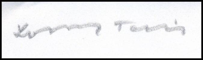 Lossonczy Tamás (1904-2009). Női akt kalapban. Nyomat, papír. Jelzett. 29,5x21 cm