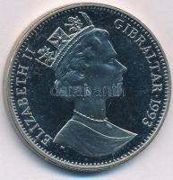 Gibraltár 1993. 1C Cu-Ni "1994 Téli Olimpia - Lillehammer - Bob" T:BU
Gibraltar 1993. 1 C...