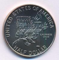 Amerikai Egyesült Államok 1992P 1/2$ Cu-Ni "1992. évi Olimpia" kapszulában T:UNC
USA 1992...