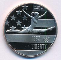 Amerikai Egyesült Államok 1992S 1/2$ Cu-Ni "1992. évi Olimpia" kapszulában T:PP USA 1992S 1/2 Dollar Cu-Ni "1992 Olympics" in capsule C:PP Krause KM#233