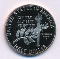 Amerikai Egyesült Államok 1992S 1/2$ Cu-Ni "1992. évi Olimpia" kapszulában T:PP
USA 1992S...