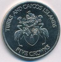 Turks- és Caicos-szigetek 1992. 5C Cu-Ni "1992 Olimpia - Barcelona" T:UNC Turks &amp; ...