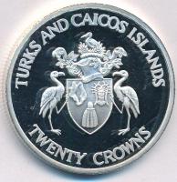 Turks- és Caicos-szigetek 1992. 20C Ag "1992 Olimpia - Barcelona - Vitorlázás, Műugrás, Jégkorc...