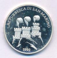 San Marino 1992. 500L Ag "Nyári Olimpia 1992 - Barcelona" T:PP fo.
San Marino 1992. 500 L...