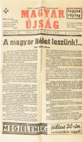 1939 A Magyar újság c. nemzetiszocialista lap július 19 száma. 2p