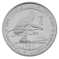 Bosznia-Hercegovina 1993. 750D Ag "Olimpia - Alpesi sí" T:PP / Bosnia and Herzegovina 1993...