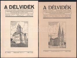 1936 A Délvidék c. időszaki folyóirat 2 db száma