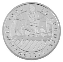 Norvégia 1992. 50K Ag "Lillehammer Téli Olimpia - Sífutók" T:PP
Norway 1992. 50 Kroner Ag...