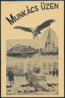 1939 Munkács üzen. Cseh és ukrán támadás város ellen 6 oldalas nyomtatvány, képes borítóval
