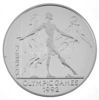 Seychelles-szigetek 1993. 25R Ag "Olimpiai Játékok 1992 - Gimnasztika" T:PP / Seychelles 1...