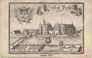 Vichel castle anno 1701 (fa)