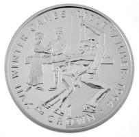 Gibraltár 1993. 1C Ag "II. Erzsébet / Lillehammer Téli Olimpia - Korcsolyázók" T:PP / Gibr...