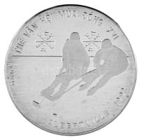 Vietnám 1989. 100D Ag &quot;1992 Téli Olimpia - Albertville&quot; T:PP / Vietnam 1989. 100 Dong Ag &quot;1992 Winter Olympics - Albertville&quot; C:PP  Krause KM#32