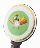 Telefonhálózat porcelán medálos levélnyitó 20 cm