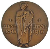 Reményi József (1887-1977) 1938. Szent István 1038 - 1938 / Halálának 900-ik évfordulóján bronz emlékérem, Éremkedvelők Egyesületének tagsági érme, peremén ÉKE 1939, sorszámozott, 58-as sorszámmal (70mm) T:AU / Hungary 1938. Szent István 1038 - 1938 / Halálának 900-ik évfordulóján bronze commemorative medallion, membership medal of the Association of Medal Enthusiasts, with ÉKE 1939 and serial number 58 on edge. Sign: József Reményi (70mm) C:AU Adamo ÉKE34., TP.: 2293.