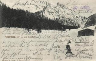 Hirschberg mountain with sledding field