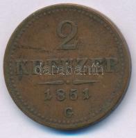 1851G 2kr Cu T:VF  Adamo M5