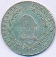 Ausztria 1819M 20kr Ag "I. Ferenc" Milánó T:VF patina Austria 1819M 20 Kreuzer Ag "Franz I" Milan C:VF patina