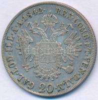 Ausztria 1842A 20kr Ag "I. Ferdinánd" T:XF,VF 
Austria 1842A 20 Kreuzer Ag "Ferdinan...