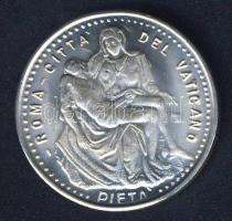 Vatikán DN "II. János Pál pápa - Pieta" ffém emlékérem T:BU