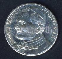 Vatikán DN "II. János Pál pápa - Pieta" ffém emlékérem T:BU