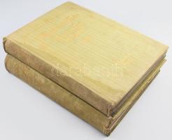 Meister der Farbe. Beispiele der gegenwärtigen Kunst in Europa. Leipzig, 1904-05: Seemann, 1.-2. évfolyam. Bekötve, laza egészvászon kötésekben.