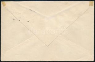 1946 (21. díjszabás) Budapest helyi levél 3 bélyeges bérmentesítéssel. Ritka, hogy ilyen kevés bélye...