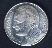 Vatikán DN "II. János Pál pápa - Czestochowai Fekete Madonna" ffém emlékérem T:BU