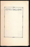 Kós Károly: Székely balladák. Bukarest, 1973, Kriterion Könyvkiadó, 41+(1) p. Kiadói papírkötés.l