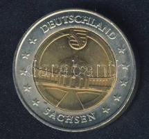 Németország DN 2€ "Szászország" próbaveret! T:BU