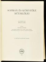 Csatkai Endre - Dercsényi Dezső - Entz Géza et al.: Sopron és környéke műemlékei. Fülep Lajos elősza...
