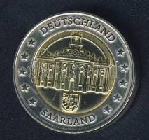 Németország DN 2€ "Saarland" próbaveret! T:BU