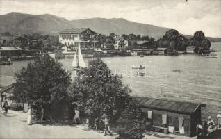 Rottach-Egern with Hotel Bachmair and beach house
