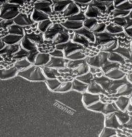 Thomas Bavaria kristály tortatál, 3 lábon, jelzett, minimális karcokkal, d: 33 cm