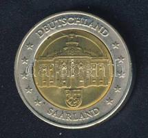 Németország DN 2€ "Saarland" próbaveret! T:BU
