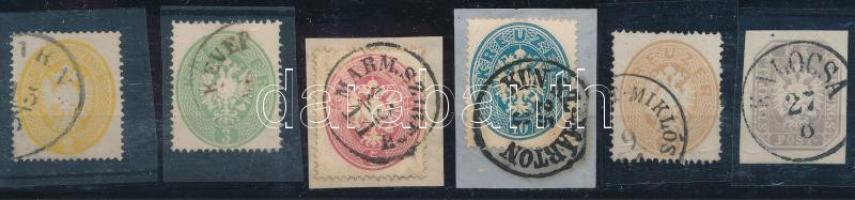 1863 Sor + Hírlapbélyeg (43.800) / set + Newspaper stamp