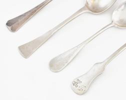 11 darab klf ezüst (Ag) kiskanál, jelzett, nettó: 150g